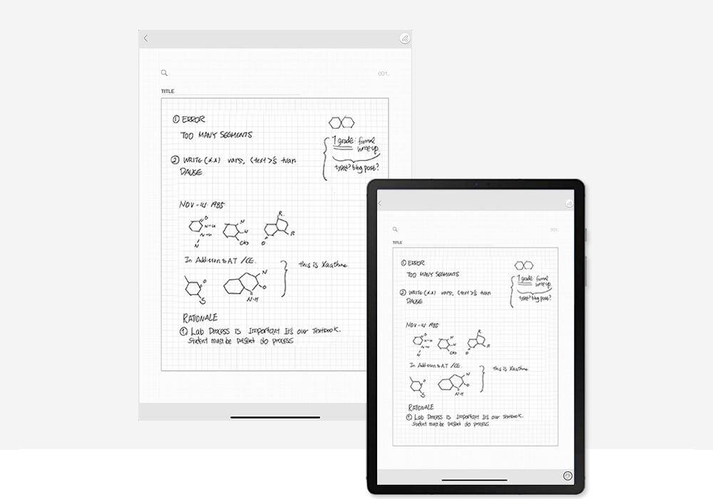 N Laboratory Notebook - Navy - Neo smartpen